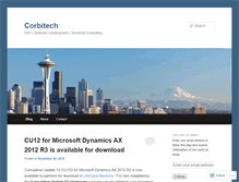 Tablet Screenshot of corbitech.com